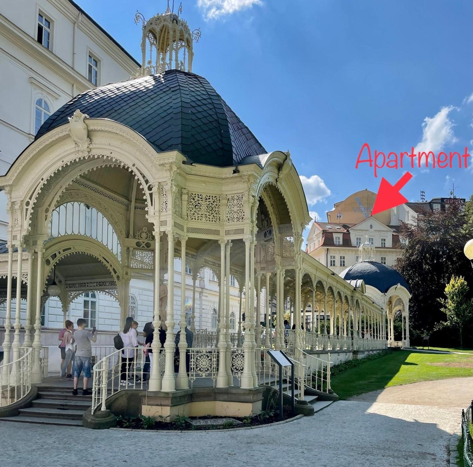 Huge Two Floor Apartment On The Park Colonnade With Free Parking For One Car, 160 Sqm Karlovy Vary Dış mekan fotoğraf